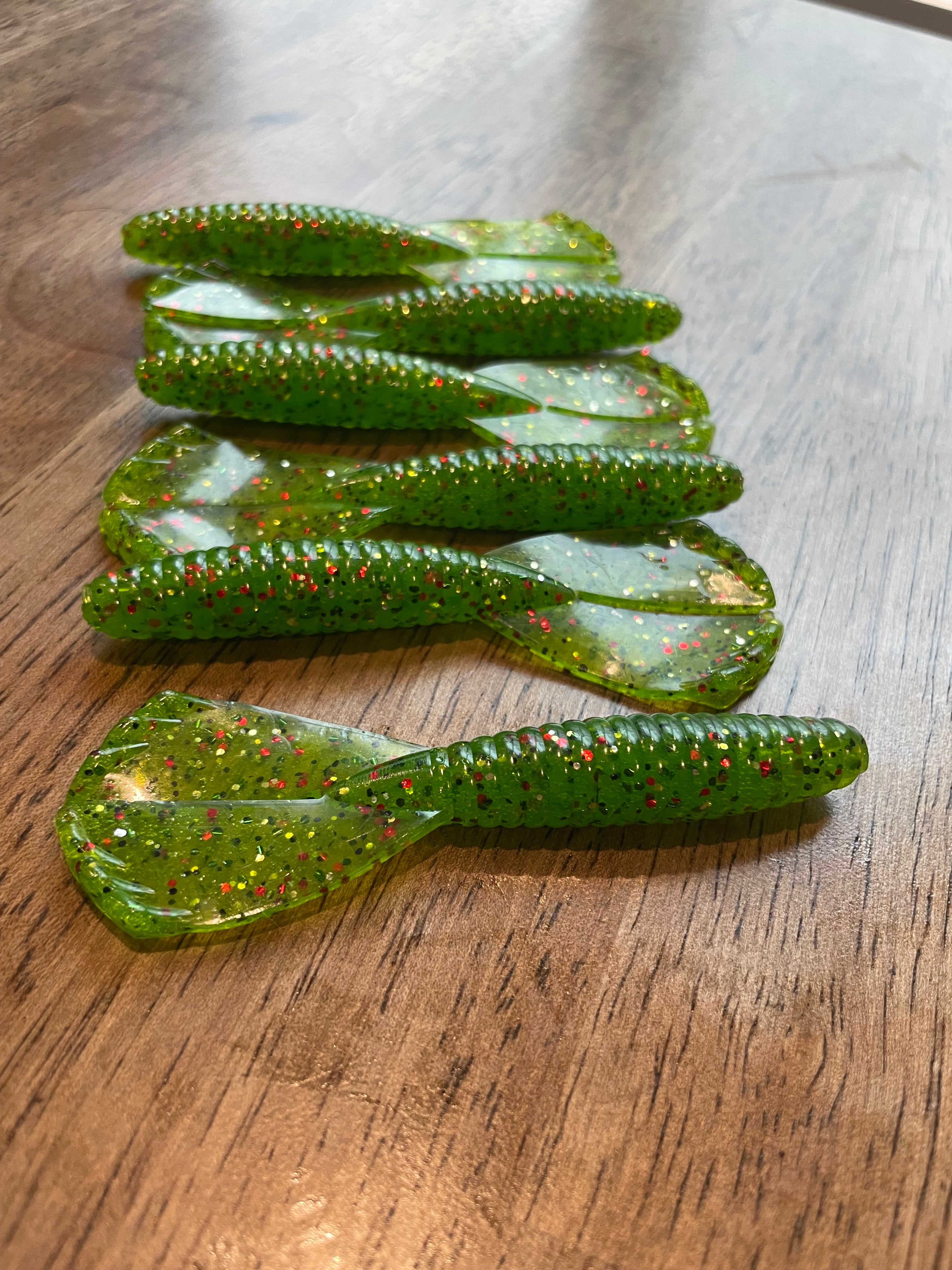 3.5" grub - Pack of 6