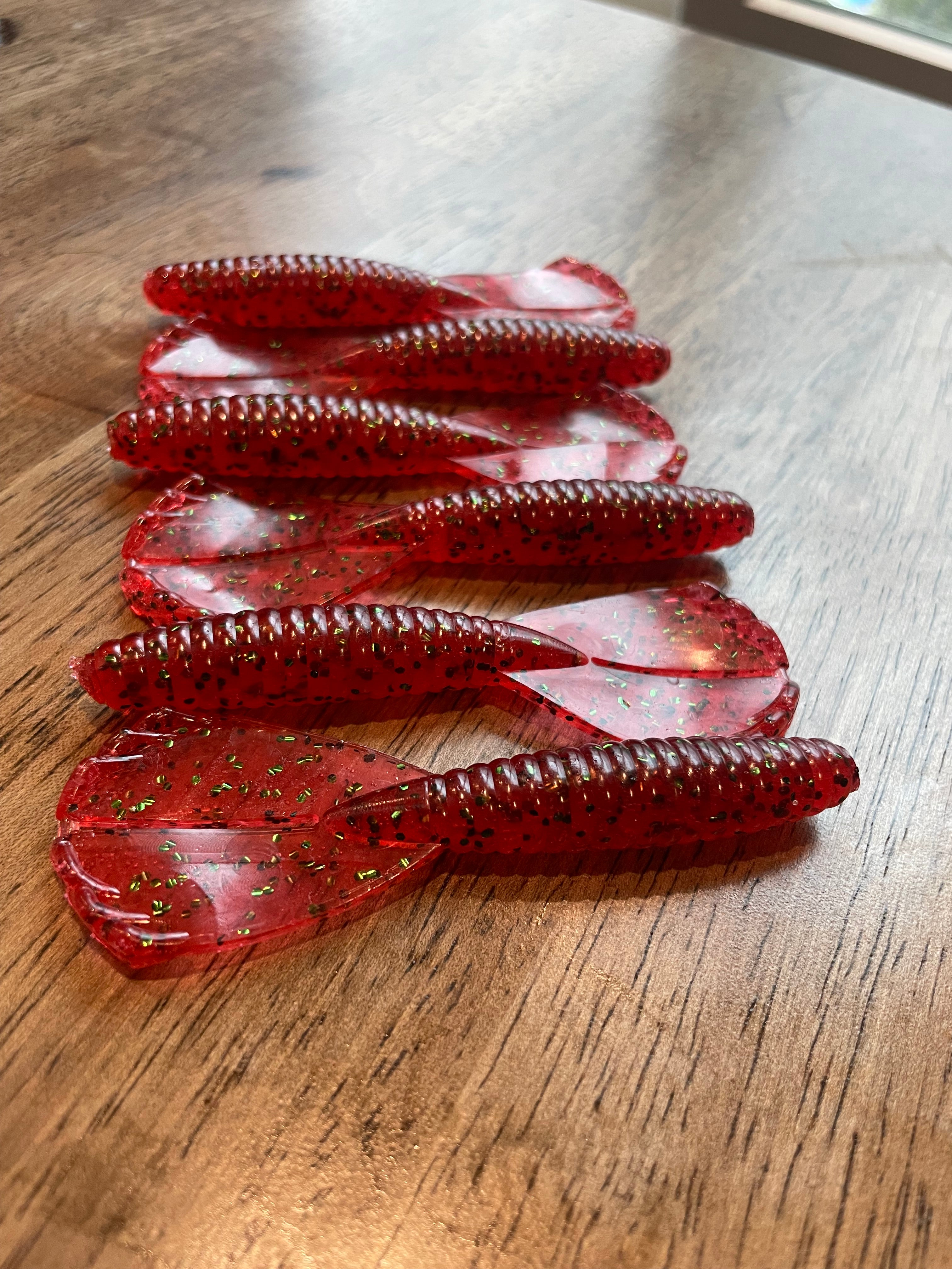 3.5" grub - Pack of 6